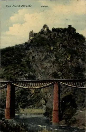 Ak Altenahr im Ahrtal, Viadukt