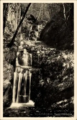 Ak Niederlahnstein Lahnstein am Rhein, Ruppertsklamm