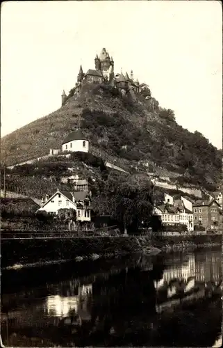 Foto Ak Cochem an der Mosel, Reichsburg, Ortsansicht