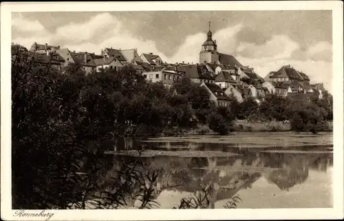 Ak Ronneburg in Thüringen, Teilansicht