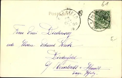 Ak Meiningen in Thüringen, Georgstraße