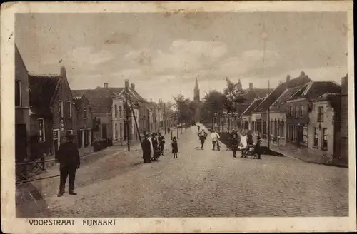 Ak Fijnaart Moerdijk Nordbrabant Niederlande, Voorstraat