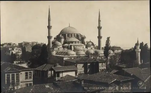 Ak Konstantinopel Istanbul Türkei, Mosquee du Sultan Begazid