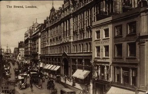 Ak London City England, The Strand