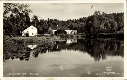 Ak Dalarne Dalarna Schweden, Daldammen Kloster