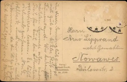 Ak Świnoujście Swinemünde Pommern, Strandleben