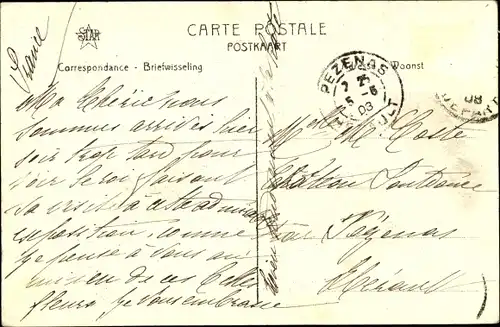Ak Gent Gent Ostflandern, Der König, offizielle Einweihung der Gent Floralies 1908