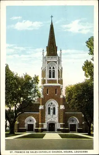 Ak Houma Louisiana Missouri USA, St. Francis Church
