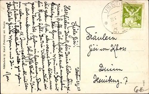 Ak Vsetín Wsetin Region Zlin, Gesamtansicht