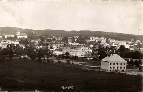 Ak Hlinsko v Čechách Region Pardubitz, Totalansicht