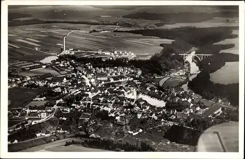 Ak Bechyně Bechin Südböhmen, Gesamtansicht