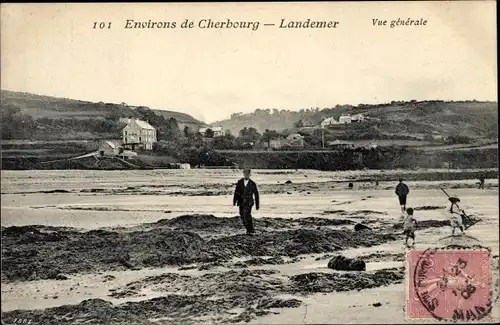 Ak Landemer Manche, Vue generale