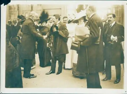 Foto Rambouillet Yvelines, Roque Sáenz Peña, Präsident der Argentinischen Republik, 3. August 1910