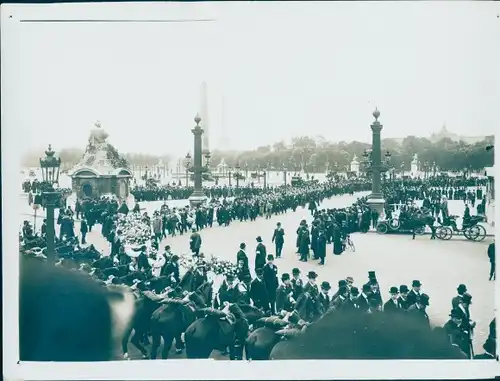 Foto Paris VIII., Place de la Concorde, Jeanne d'Arc-Festival, Mai 1913