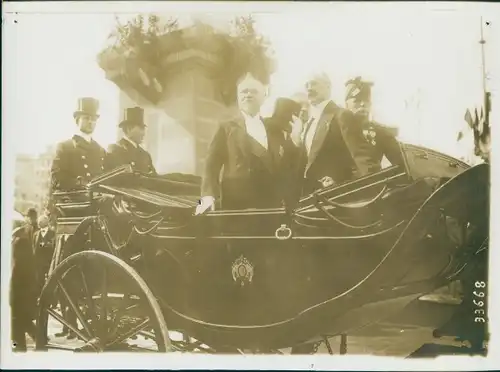 Foto Marseille Bouches du Rhône, Raymond Poincare, 13 Oktober 1913