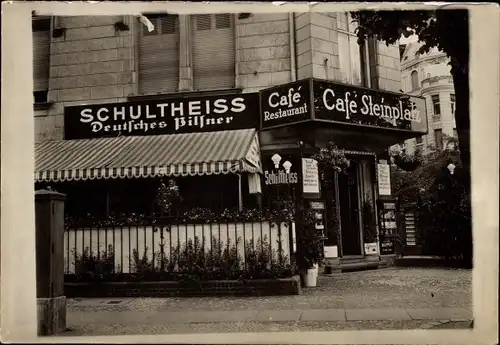 Foto Berlin Charlottenburg, Cafe Steinplatz