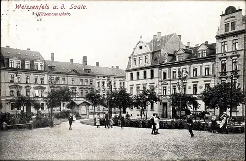 Ak Weißenfels im Burgenlandkreis, Hirsemannsplatz