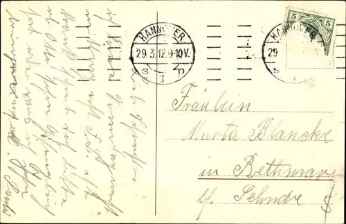 Ak Rethmar Sehnde Region Hannover, Restaurant zur Silbernen Krone, H. Grove