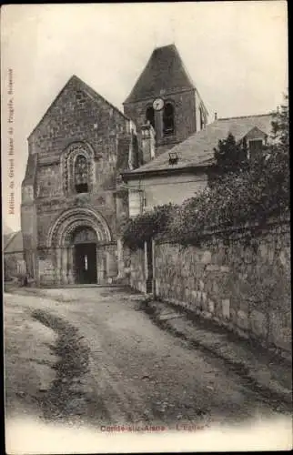 Ak Condé sur Aisne, Kirche