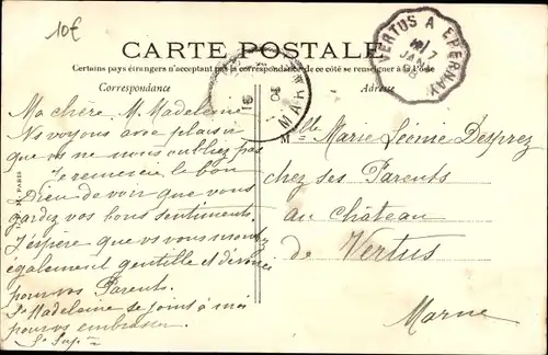 Ak Avize Marne, Maison J. De Gazanove