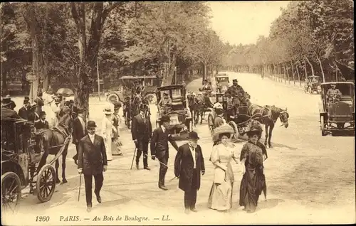 Ak Paris XVI, Bois de Boulogne
