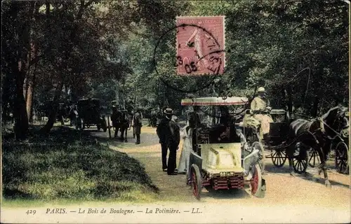 Ak Paris 16. Jahrhundert, Bois de Boulogne, La Potinière