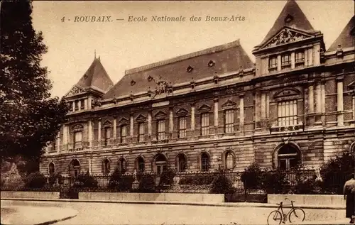 Ak Roubaix Nord, Nationale Schule der Schönen Künste