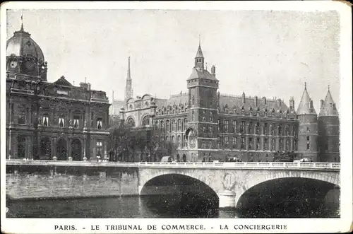 Ak Paris, Handelsgericht, Conciergerie