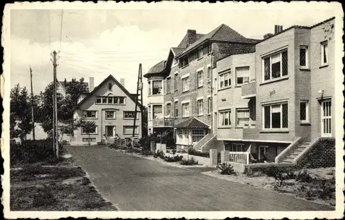 Ak Koksijde Coxide sur Mer Westflandern, von der Straße aus gesehen