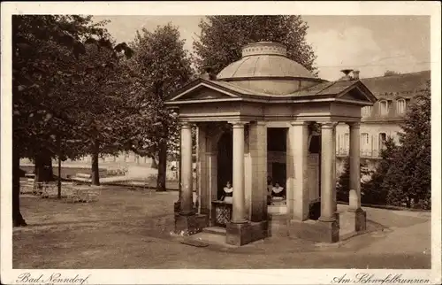 Ak Bad Nenndorf an der Weser, Schwefelbrunnen