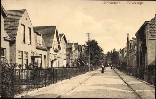 Ak Beverwijk Nordholland Niederlande, Groenelaan