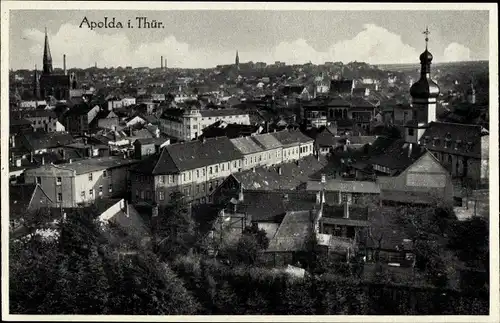 Ak Apolda im Weimarer Land Thüringen, Panorama