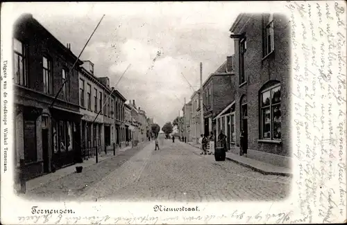 Ak Terneuzen Zeeland Niederlande, Nieuwstraat