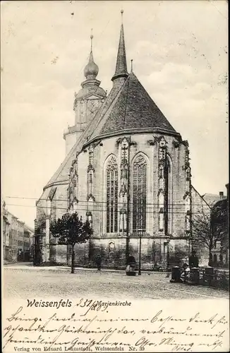 Ak Weißenfels an der Saale, Marienkirche