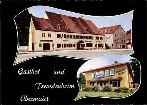 Ak München, Gasthof und Fremdenheim Obermaier