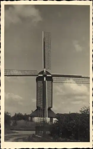 Foto Ak Scherpenzeel Gelderland, Korenmolen