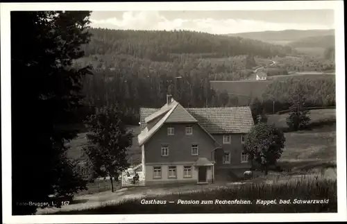 Ak Kappel Grafenhausen, Gasthaus Pension Rechenfelsen