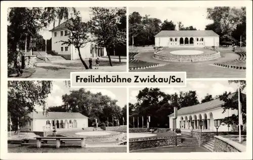 Ak Zwickau in Sachsen, Freilichtbühne