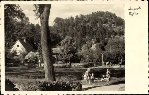 Ak Oybin in der Oberlausitz, Gebirgsfreibad