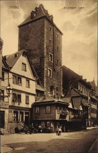 Ak Mainz am Rhein, Eiserner Turm