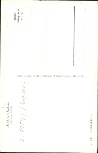 Ak Freiberg in Sachsen, Rathaus, Markt, Glockenturm, Giebel