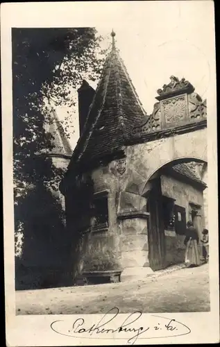 Foto Ak Rothenburg in der Oberlausitz, Tor