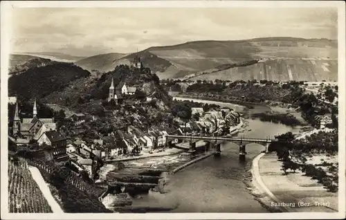 Ak Saarburg an der Saar Bezirk Trier, Panorama