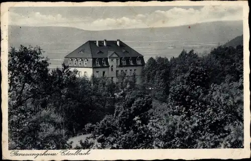 Ak Etzelbach Uhlstädt Kirchhasel in Thüringen, Genesungsheim