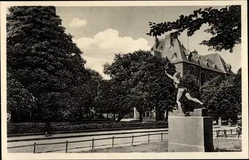 Ak Lutherstadt Eisleben, Marathonläufer