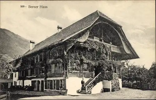 Ak Interlaken Kanton Bern Schweiz, Berner Haus