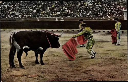 Ak Bullfight, Kommen zum Töten