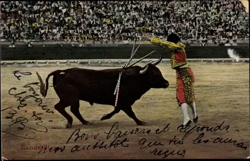 Ak Stierkampf, Banderillas
