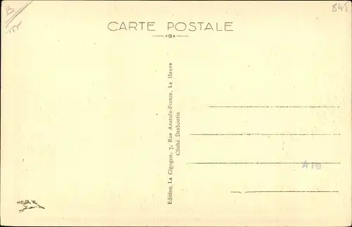 Ak Paquebot Normandie, CGT French Line, großes Esszimmer