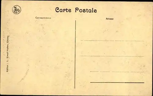 Ak Chimay Wallonie Hennegau, Pensionat de Sainte Chretienne, Klassenkorridor